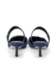 Gilliane Denim Mule in Dark Denim | L'AGENCE near me