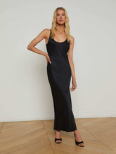 Akiya Maxi Dress in Black | L'AGENCE discount