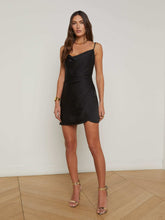 Bruna Mini Dress in Black | L'AGENCE sale