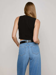 Jianna Vest in Black | L'AGENCE US