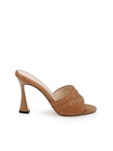 Lille Suede Open-Toe Mule in Sand Suede | L'AGENCE sale