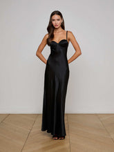 Sayla Silk Gown in Black | L'AGENCE near me