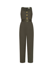 Branca Jumpsuit in Pine | L'AGENCE near me