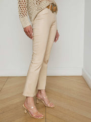 Tati Coated Bootcut Jean in Cement Coated | L'AGENCE sale