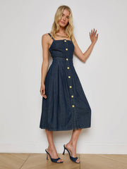 Esmeralda Chambray Dress in Raleigh | L'AGENCE near me