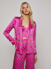 Colin Blazer in Fuchsia/Turquoise Southwestern Geo | L'AGENCE US