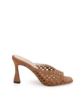 Jacques Suede Mule in Sand Suede | L'AGENCE US