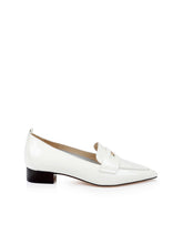 Maelys Leather Loafer in Pearl Leather | L'AGENCE near me