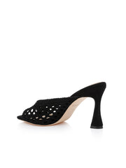Jacques Suede Mule in Black Suede | L'AGENCE near me