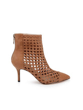 Josefine Suede Bootie in Sand Suede | L'AGENCE for sale