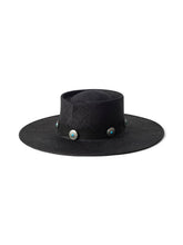 Adilah Wide-Brim Fedora in Black | L'AGENCE sale