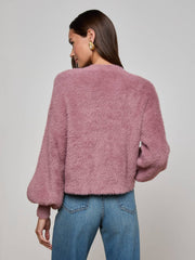 Harriet Cardigan in Mauve | L'AGENCE discount