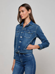 Maven Jean Jacket in Gage | L'AGENCE sale