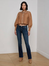 Sneeki Low-Rise Straight-Leg Jean in Columbia | L'AGENCE for sale