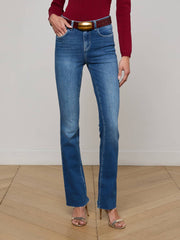 Ruth Straight-Leg Jean in Irvine | L'AGENCE discount