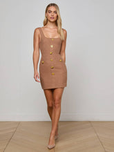 Wiley Tweed Mini Dress in Cinnamon Swirl | L'AGENCE discount