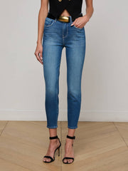 Margot Cropped Skinny Jean in Baja | L'AGENCE sale