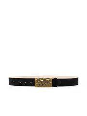 Chara Suede Belt in Black | L'AGENCE near me