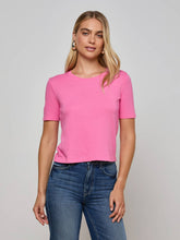 Stormy Cotton Tee in Pinktober | L'AGENCE discount