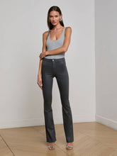 Ruth Coated Straight-Leg Jean in Dark Slate Grey Coated | L'AGENCE near me