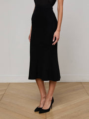 Salem Knit Skirt in Black | L'AGENCE near me