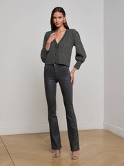 Talulla Cardigan in Charcoal | L'AGENCE online