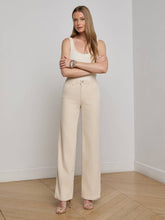Scottie Corduroy Wide-Leg Jean in French Vanilla | L'AGENCE US