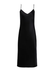 Jodie Silk Slip Dress in Black | L'AGENCE near me