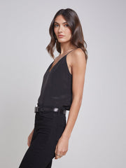 Jane Silk Camisole in Black | L'AGENCE Women