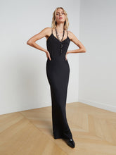 Zeta Maxi Skirt – Chic, Minimalist Satin Skirt in Black | L'AGENCE sale