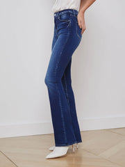 Selma High-Rise Bootcut Jean in Columbia | L'AGENCE US