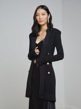 Noe Double-Breasted Cardigan in Black | L'AGENCE discount