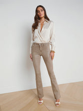 Selma Coated Bootcut Jean in Rye Coated | L'AGENCE near me