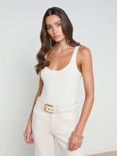 Nica Scoopneck Bodysuit in Ivory | L'AGENCE near me