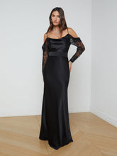 Ryker Silk Maxi Skirt in Black | L'AGENCE for sale