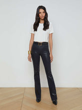 Ruth Coated Straight-Leg Jean in Metro Coated | L'AGENCE discount