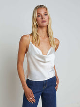 Calista Silk Camisole in White | L'AGENCE near me