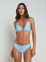 Nicole Bikini Bottom in Sky Blue | L'AGENCE US