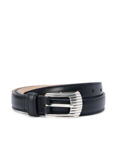 Ines Belt in Black Smooth | L'AGENCE online