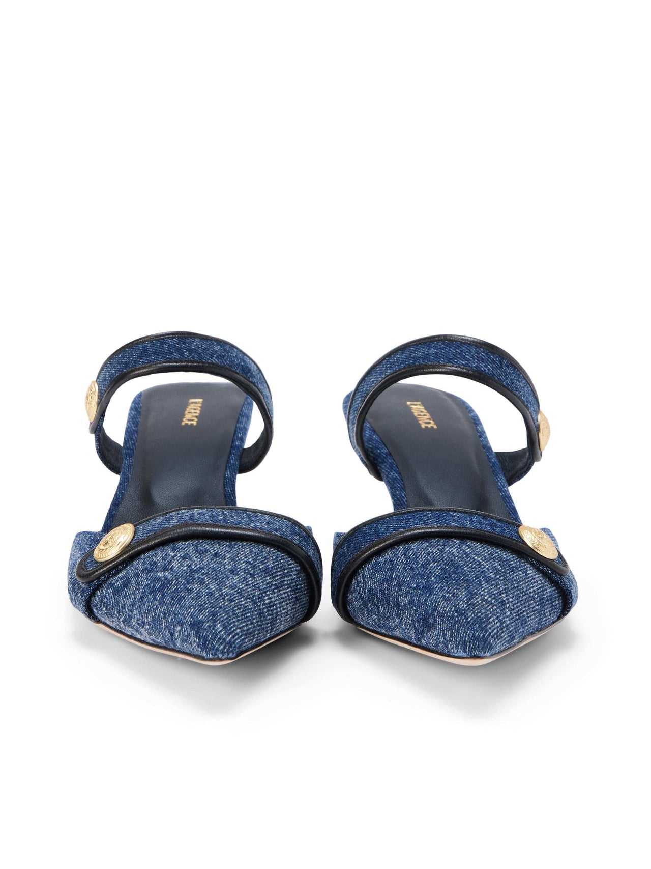 Gilliane Denim Mule in Dark Denim | L'AGENCE near me