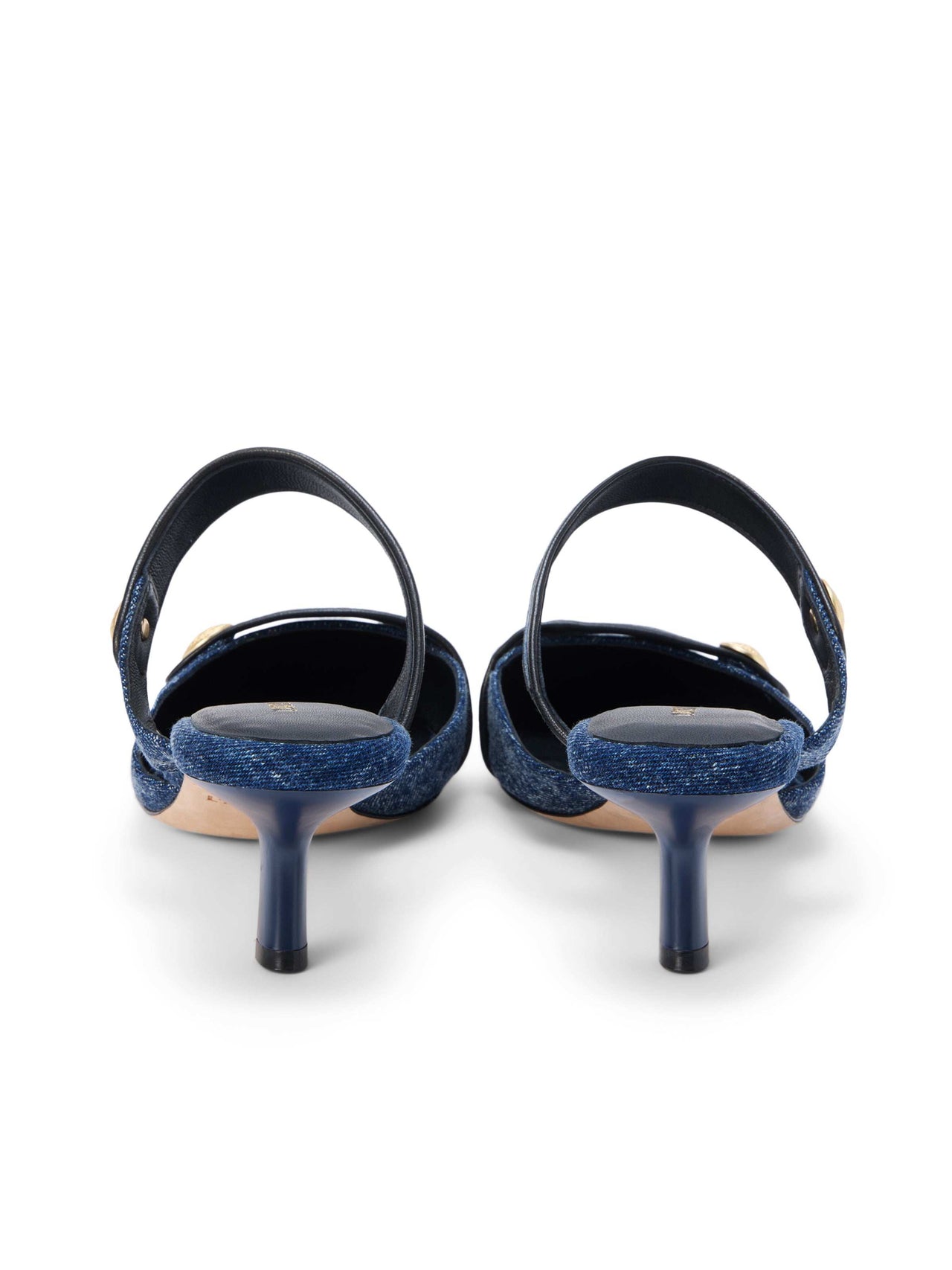 Gilliane Denim Mule in Dark Denim | L'AGENCE near me