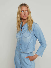 Janelle Jean Jacket in Lozano | L'AGENCE discount