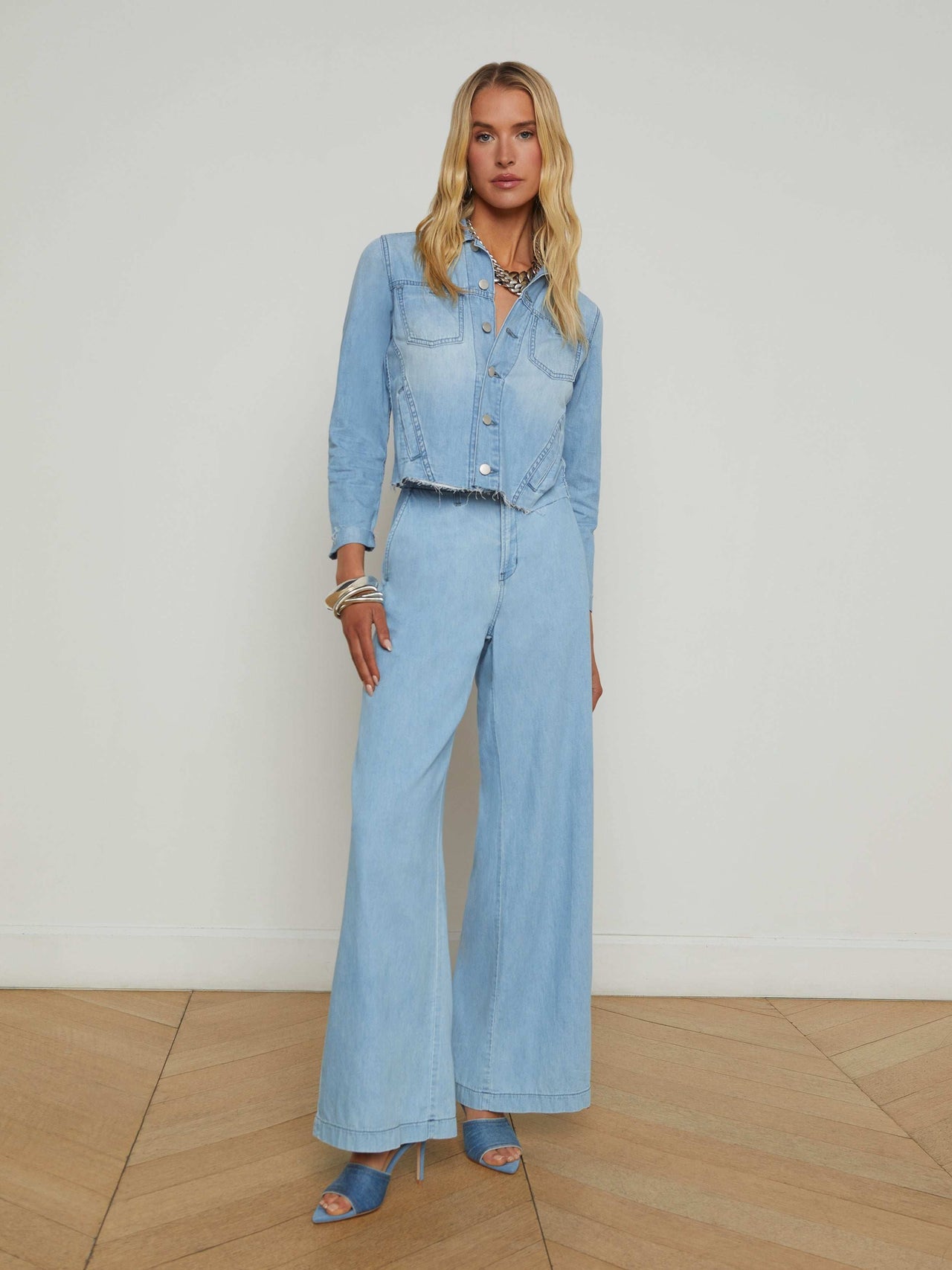 Janelle Jean Jacket in Lozano | L'AGENCE discount