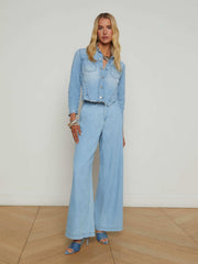 Janelle Jean Jacket in Lozano | L'AGENCE discount