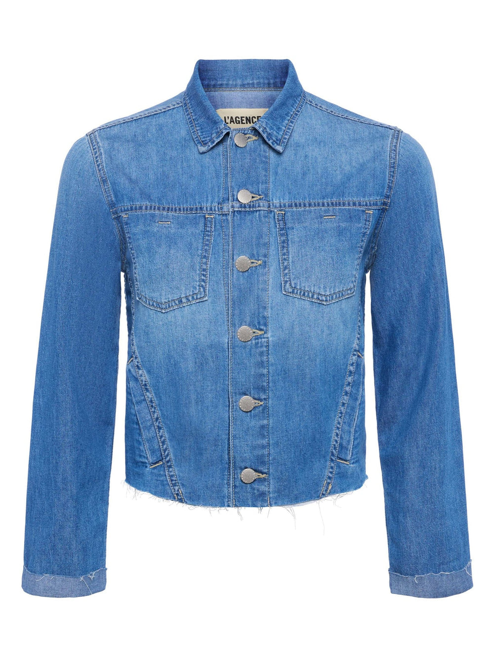 Janelle Jean Jacket in Stokes | L'AGENCE US