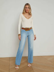 Winona Bodysuit in Ivory | L'AGENCE near me