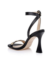 Harriett Leather Sandal in Black Leather | L'AGENCE Women