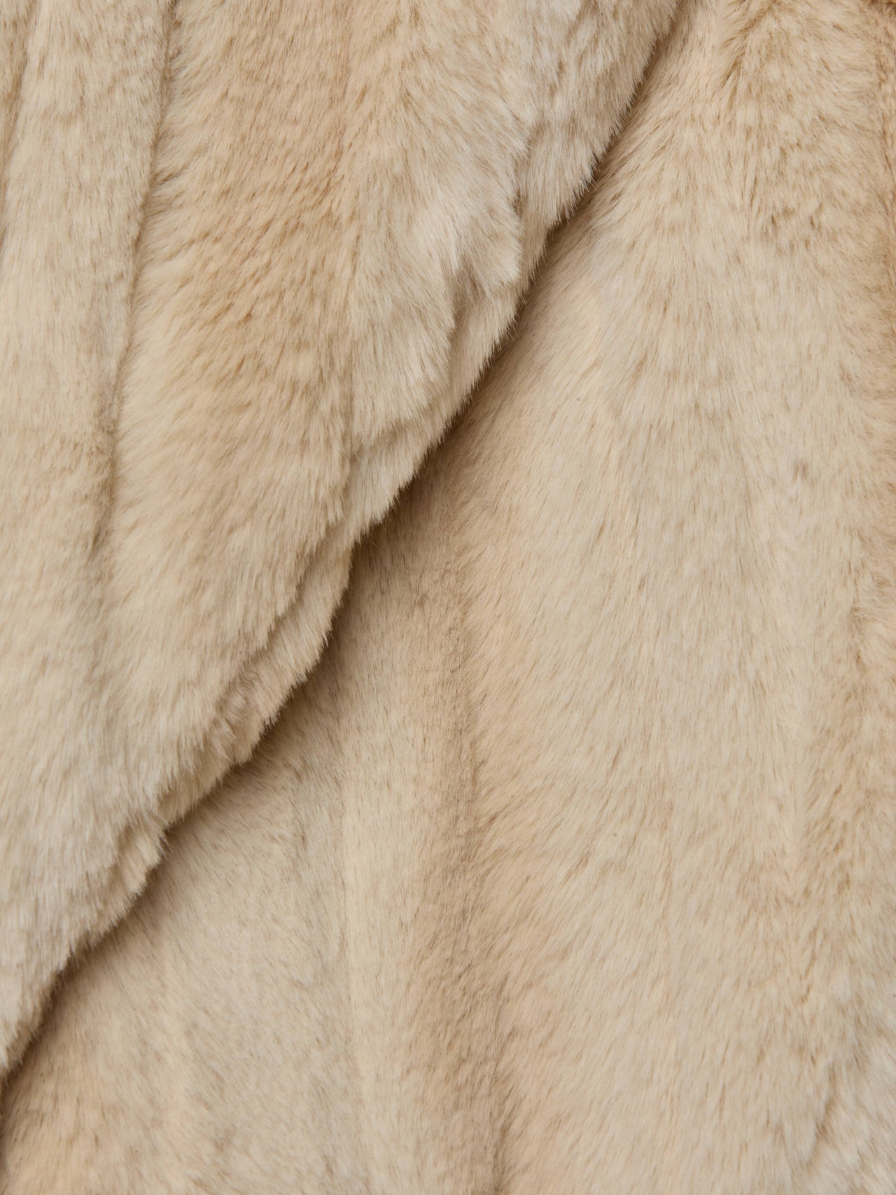 Davy Faux Fur Jacket in Latte Striped Fur | L'AGENCE for sale