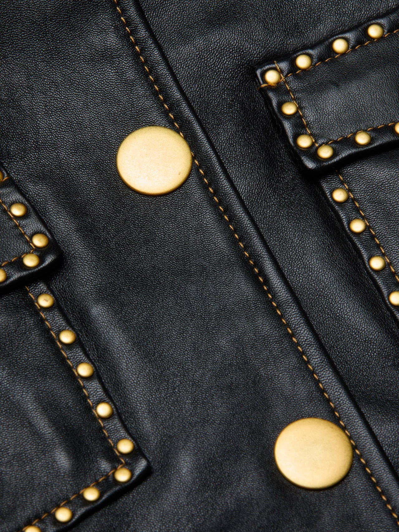 Winsome Studded Leather Jacket in Black | L'AGENCE US