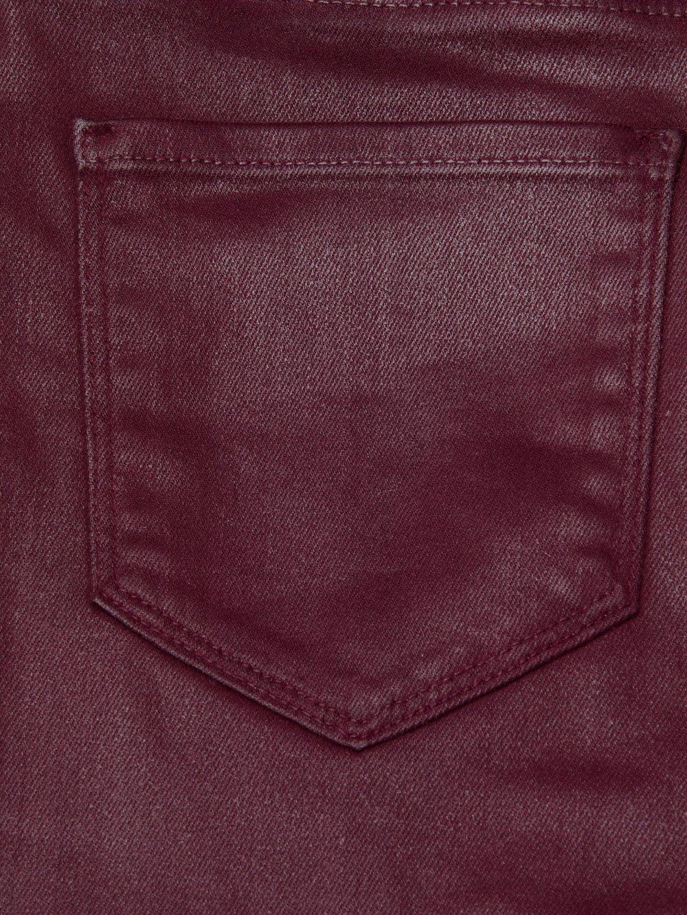 Clayton Coated Wide-Leg Jean in Dark Port Coated | L'AGENCE Women